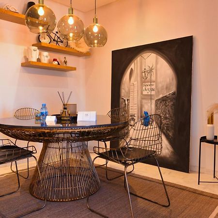 Appartement De Prestige Climatise A L'Hivernage 400M De La Gare Marrákes Kültér fotó