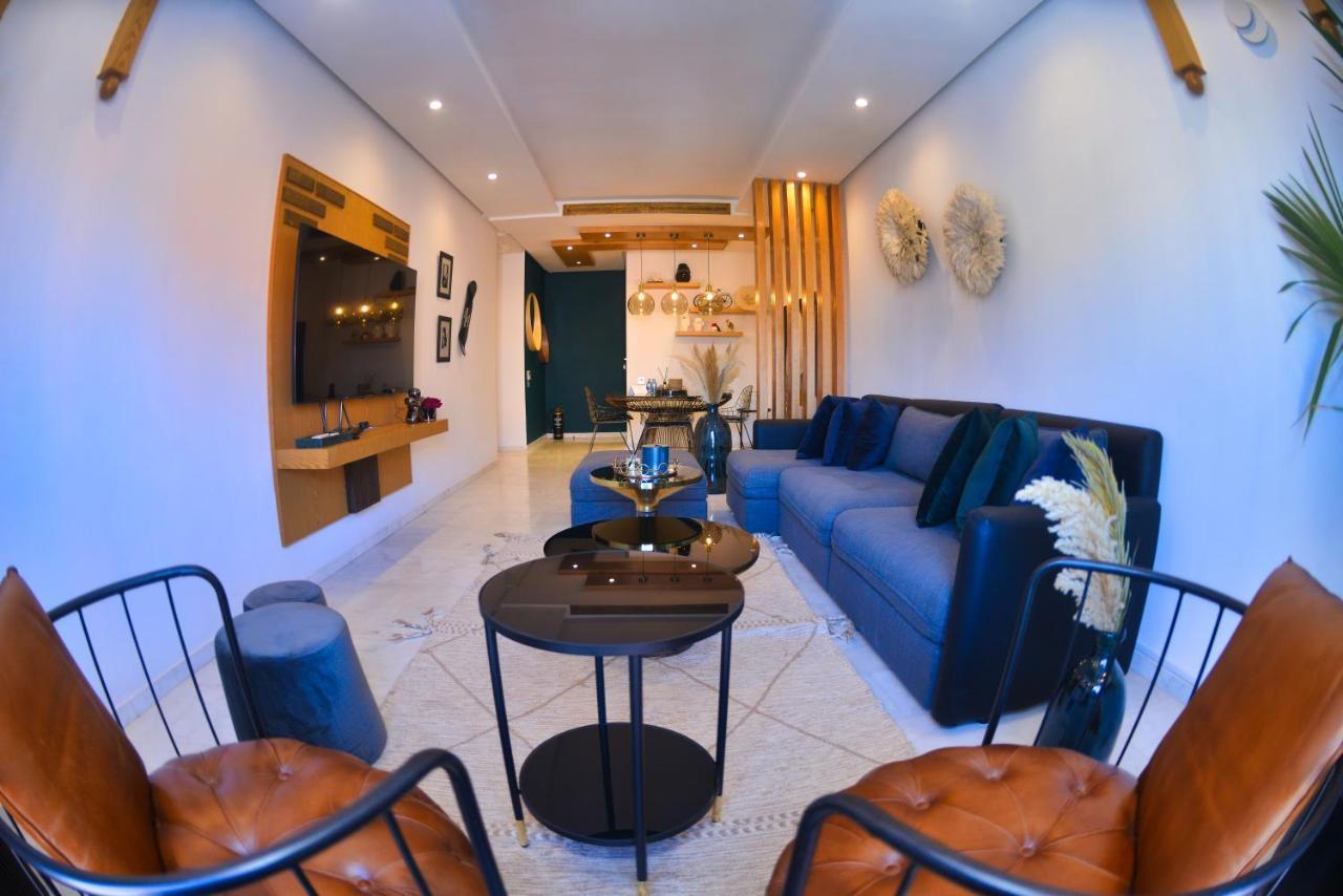 Appartement De Prestige Climatise A L'Hivernage 400M De La Gare Marrákes Kültér fotó