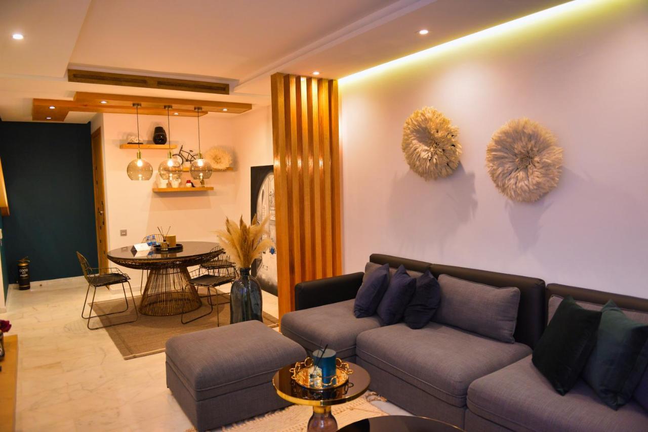 Appartement De Prestige Climatise A L'Hivernage 400M De La Gare Marrákes Kültér fotó